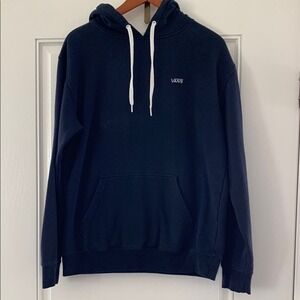 Vans Off the Wall M Blue Pullover Hoodie Sweatshirt M010